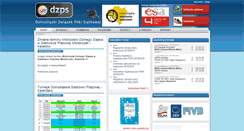 Desktop Screenshot of dzps.pl